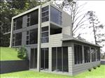 Raumati house - Rear view